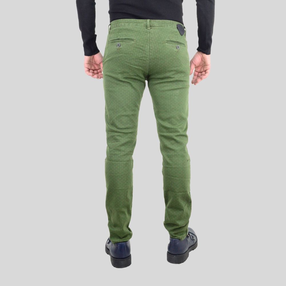 Ανδρικό παντελόνι χακι chinos