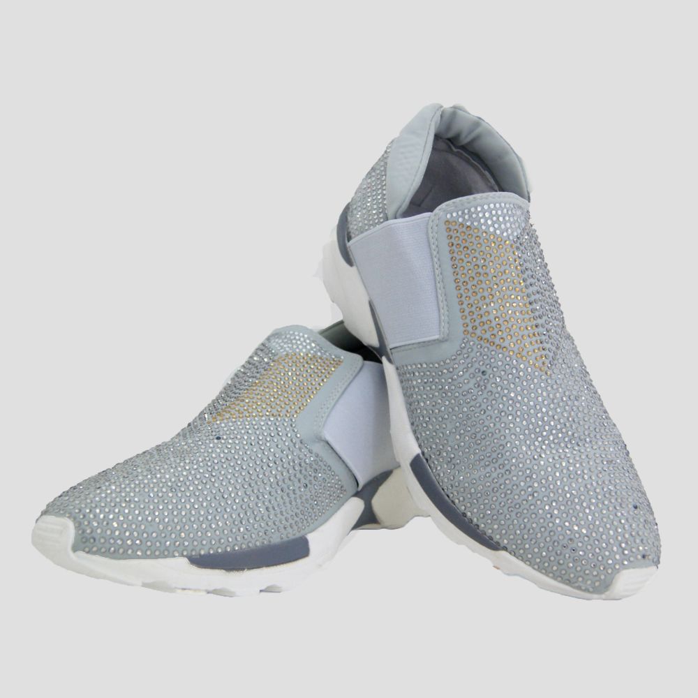 Γυναικεία παπούτσια sneakers με στρας