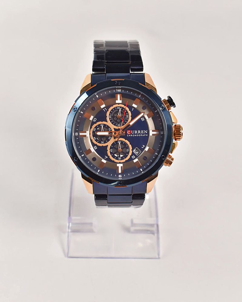 CURREN 8323 Μεταλλικό Ρολόι Μπλε