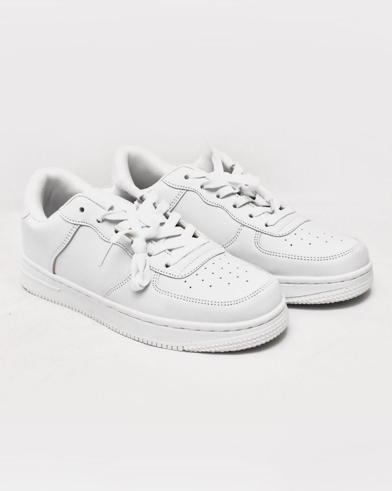 Γυναικεία Sneakers απλά λευκά
