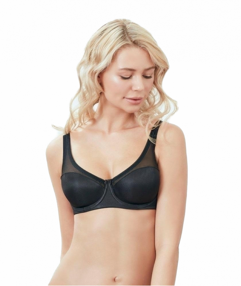 Seamless Σουτιέν Connie - Μαύρο - MAN3592-1-Μαύρο-70D