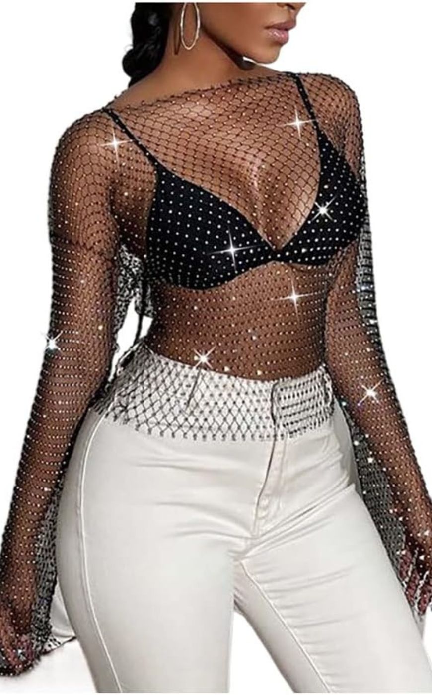 Τοπάκι Strass Celebrity - Μαύρο - LC6833-3-Μαύρο-One Size