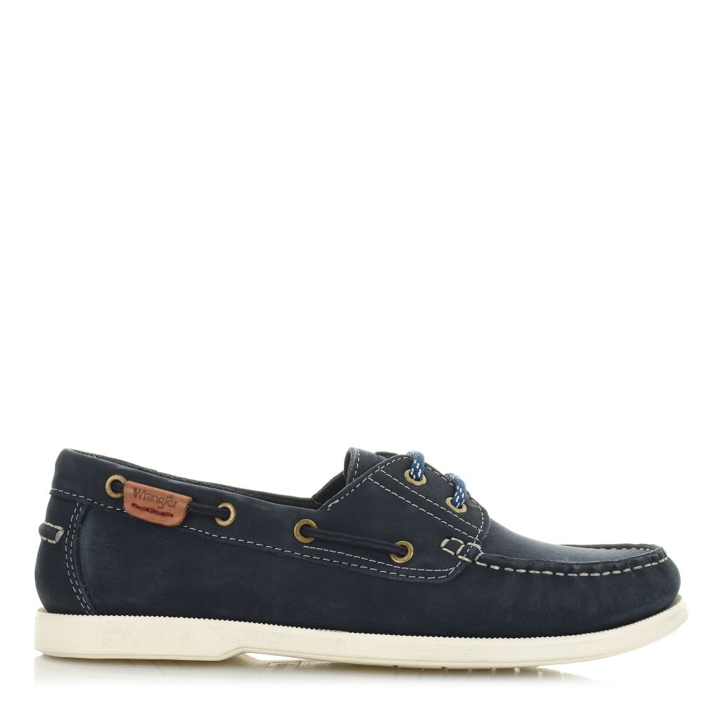 Δερμάτινα Boat Παπούτσια Wrangler Baltic Nubuck WM31010A 016