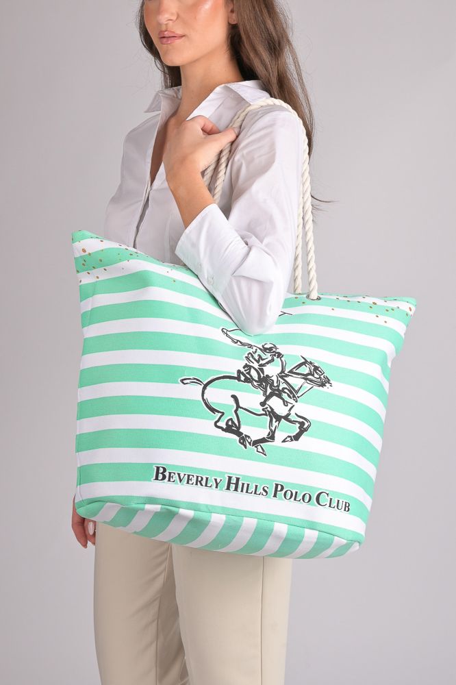 Τσάντα Θαλάσσης Beverly Hills Polo Club BH-3351 Verde
