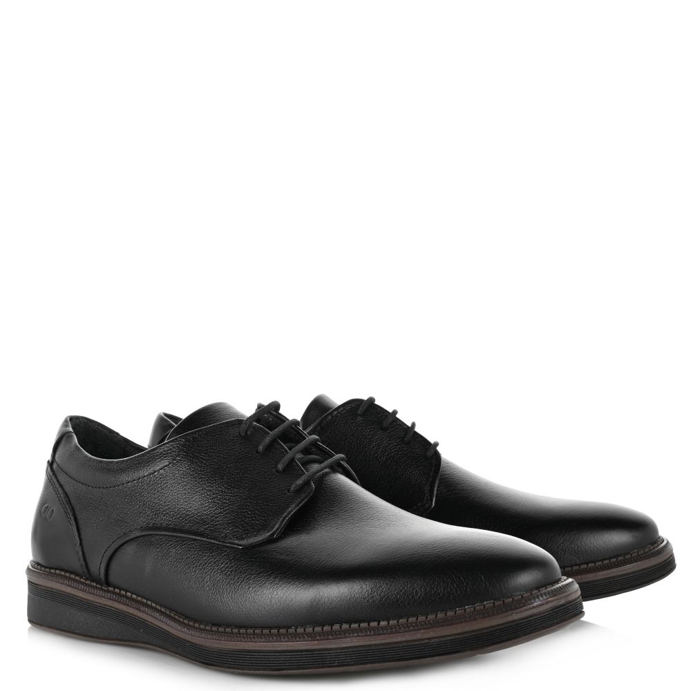 Δερμάτινα Oxford Democrata 298108 003 Preto