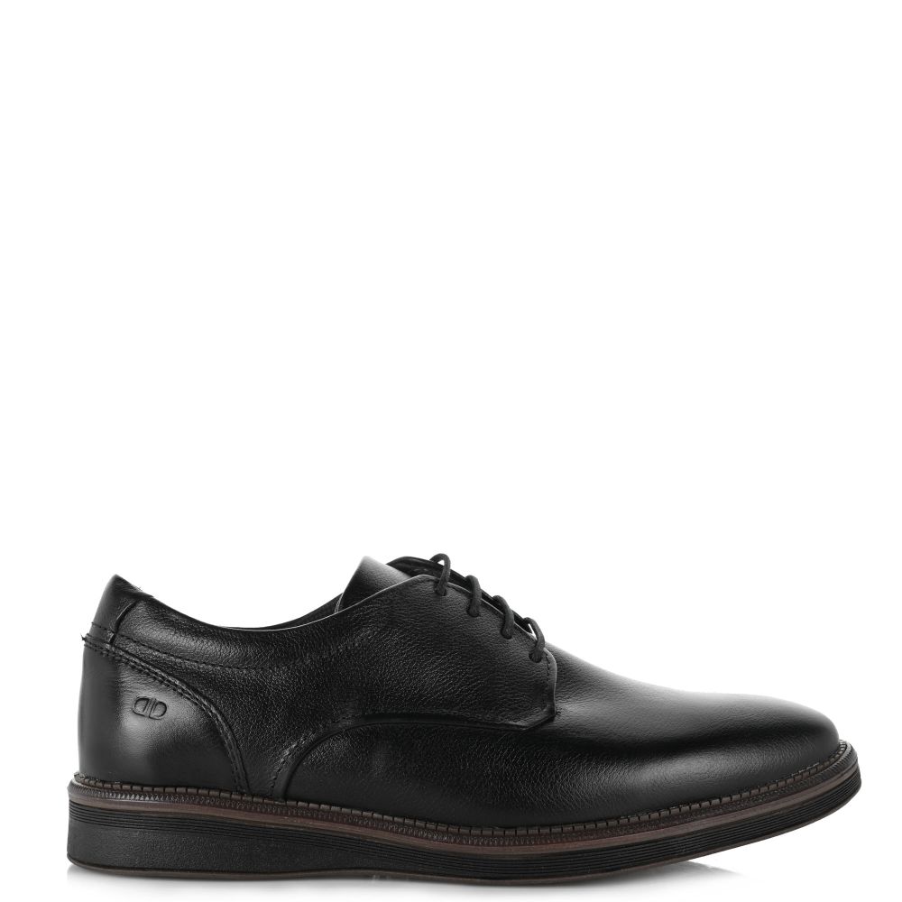 Δερμάτινα Oxford Democrata 298108 003 Preto