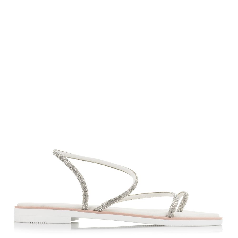Δερμάτινα Σανδάλια Mariella Fabiani 2210/s White
