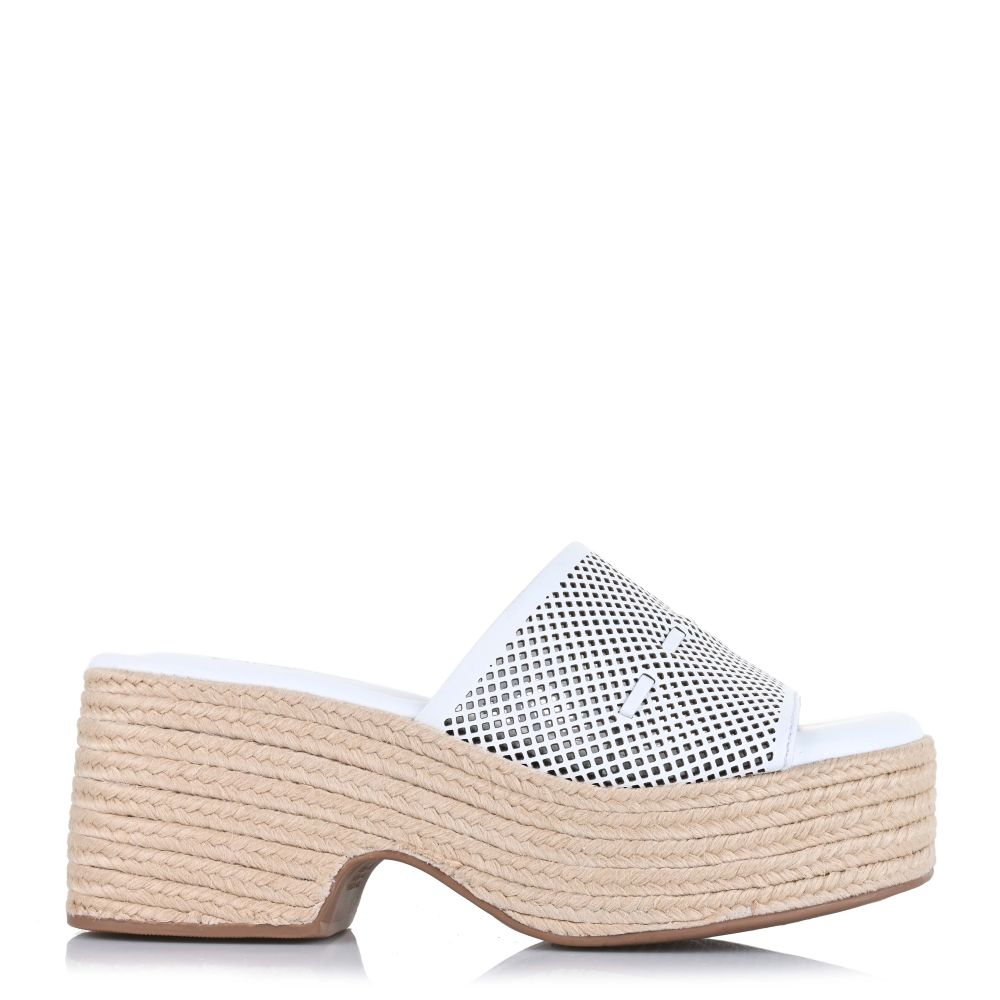 Δερμάτινα Mules Unveil 356204 4 White