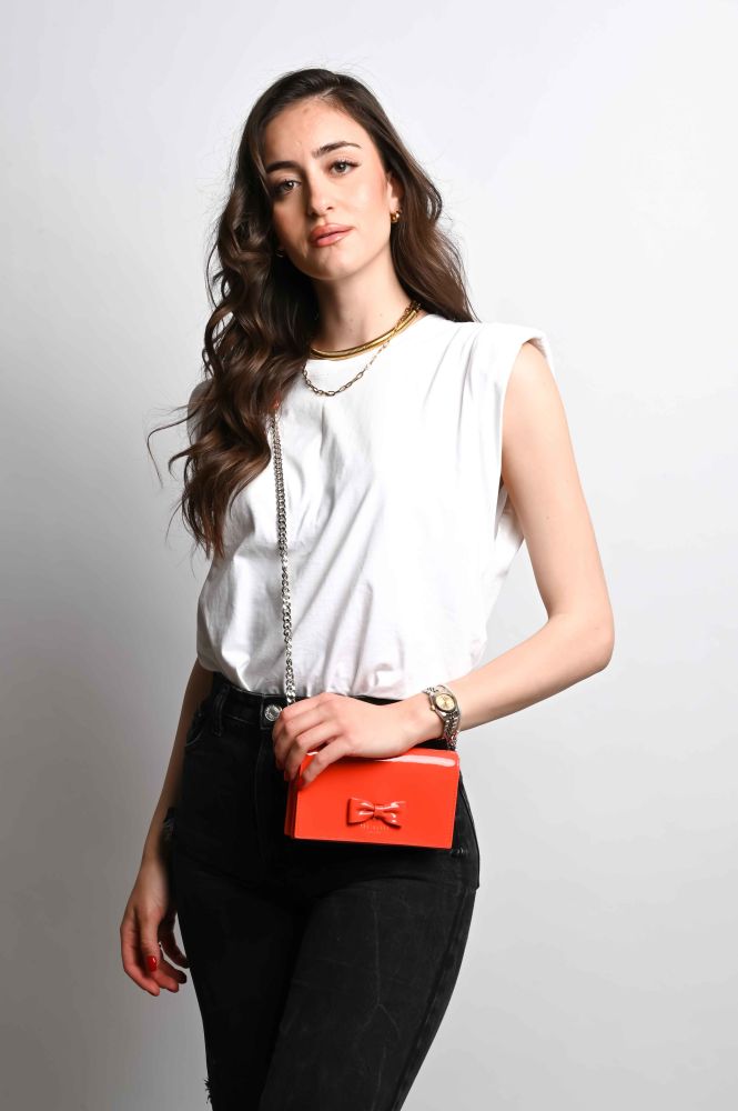 Δερμάτινο Πορτοφόλι-Τσαντάκι Ted Baker Baetiy 274040 Brt-Red