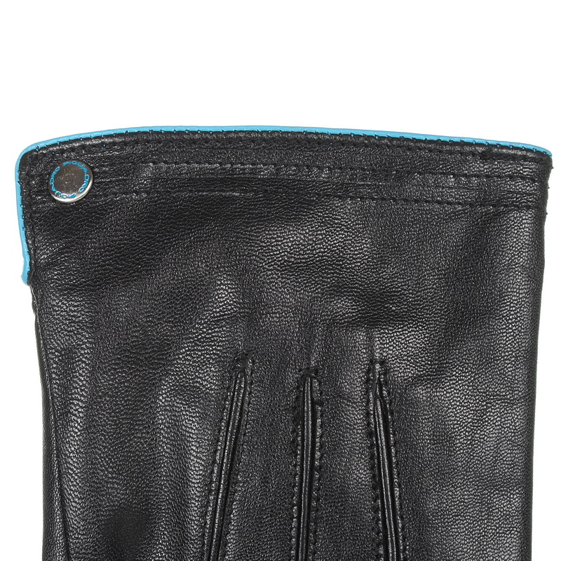 Ανδρικά Δερμάτινα Γάντια Piquadro GU3099G7 Black