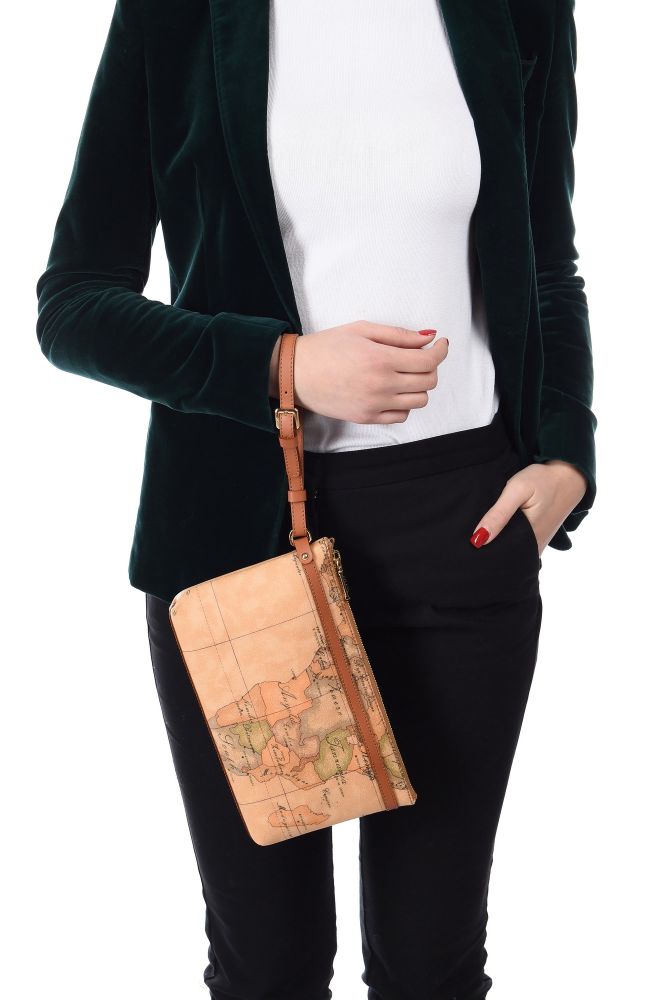 Νεσεσέρ Alviero Martini 1A Classe Geo Classic Medium Wristlet Clutch CN138 6000 0010
