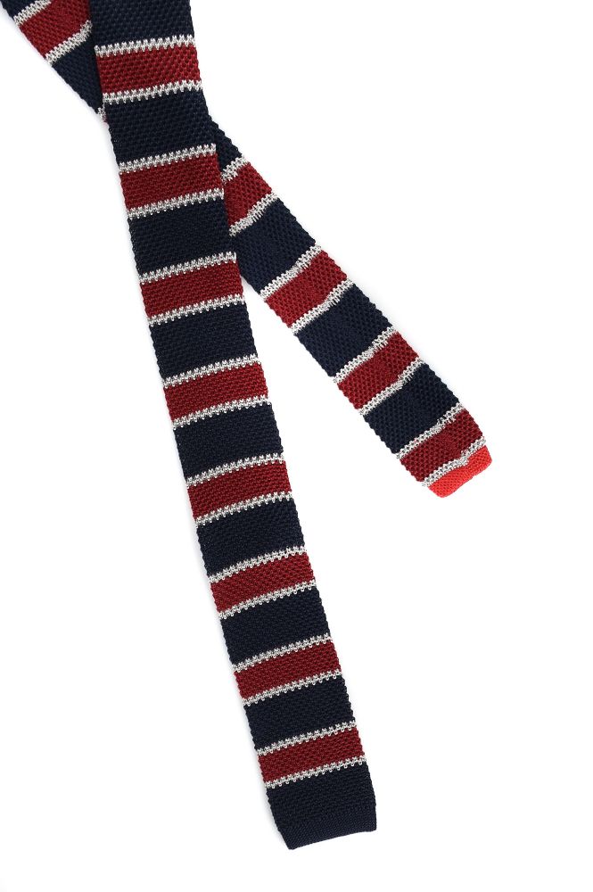 Γραβάτα Tommy Hilfiger Multi Stripe Knitted Tie TT0TT03972