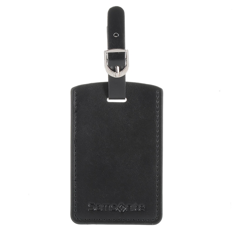 Ετικέτες Ονόματος Αποσκευών 2 Tμχ Samsonite Global TA Rectangle Luggage 121307-1041 Black
