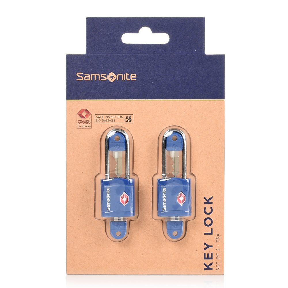 Σετ 2 Λουκέτων TSA με Κλειδί Samsonite Global TA Key Lock TSA x 2 121294-1549 Midnight Blue