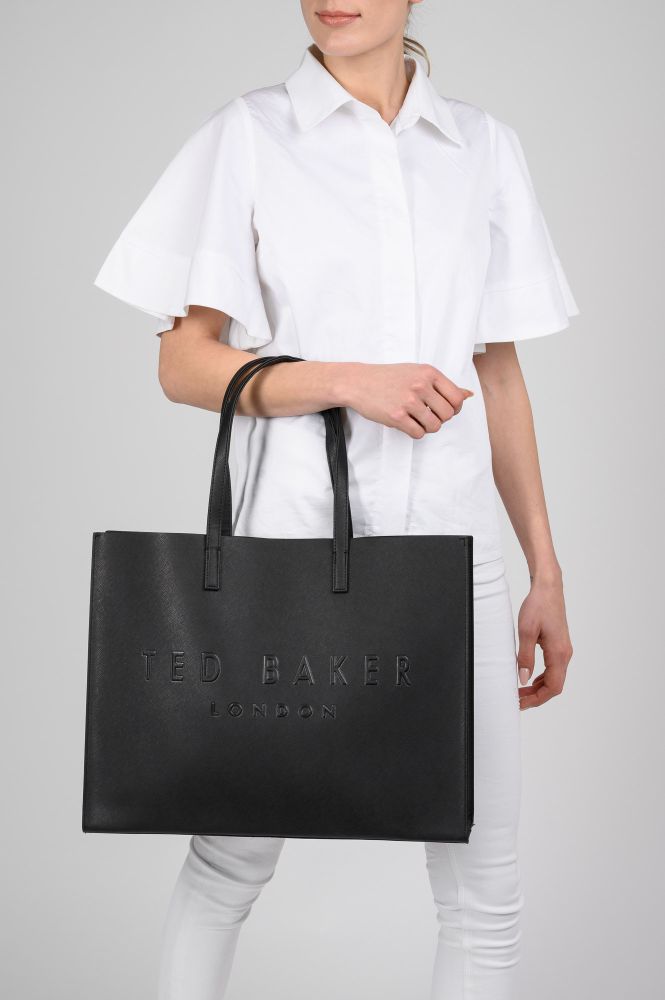 Τσάντα Ώμου Ted Baker Sukicon Large Icon Bag 248227 Black