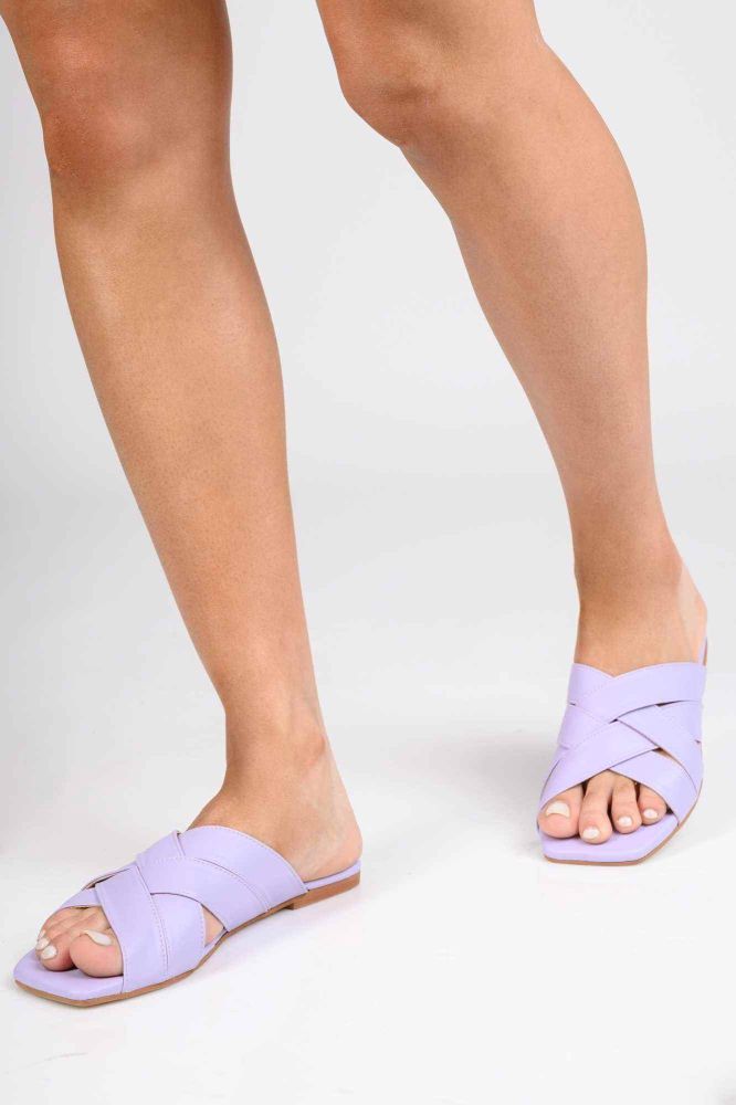 Δερμάτινα Σανδάλια Mariella Fabiani 2154/T Purple
