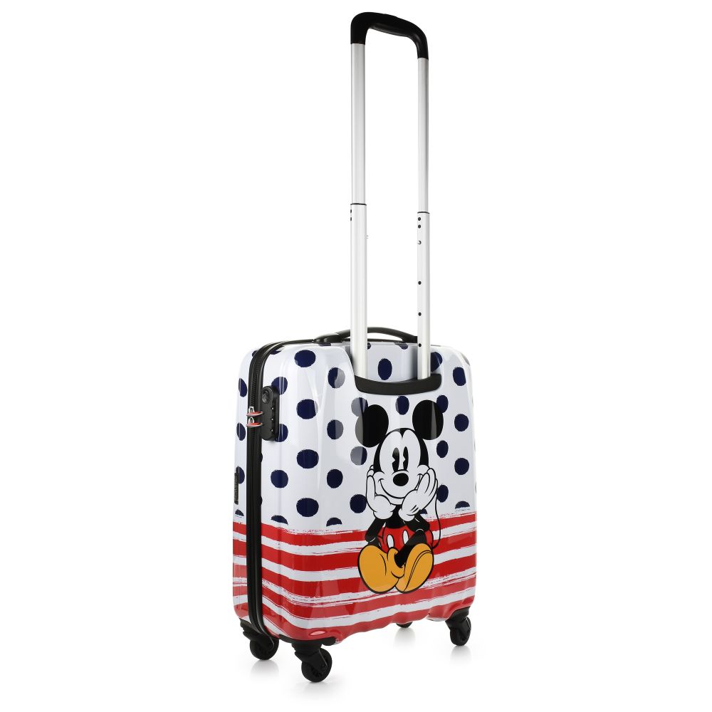 Παιδική Βαλίτσα Σκληρή American Tourister Disney Legends Spinner 55 Alfatwist 2.0 Cabin Size 92699-9072 Mickey Blue Dots