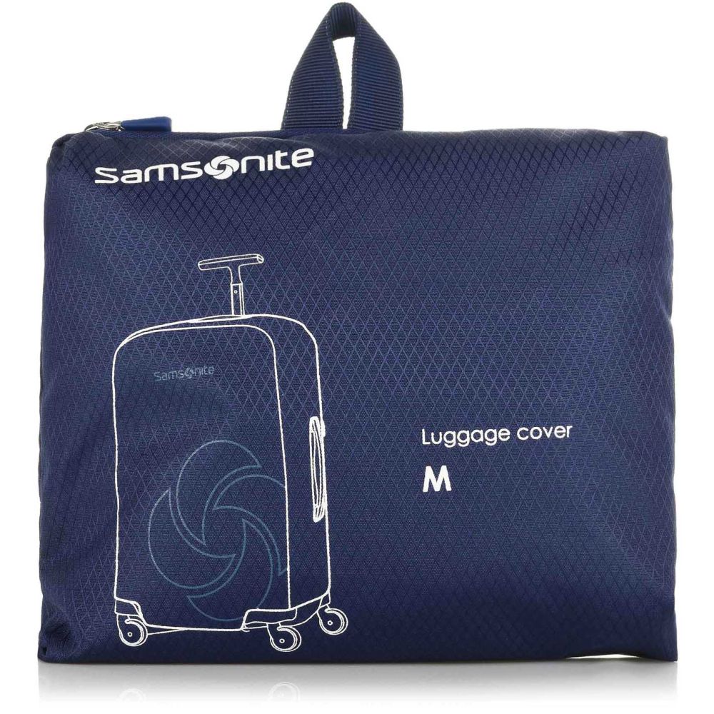 Κάλυμμα Βαλίτσας Samsonite Foldable Luggage Cover Μedium 121224-1549 Midnight Blue