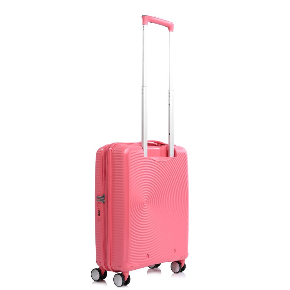 Βαλίτσα Σκληρή Καμπίνας American Tourister Soundbox Spinner 55 EXP Cabin Size 88472-A039 Sun Kissed Coral