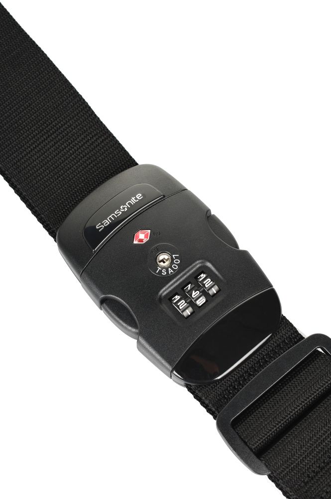 Ιμάντας Βαλίτσας με 3ψήφιο Συνδυασμό Samsonite Luggage Strap/TSA Lock 121313-1041 Black