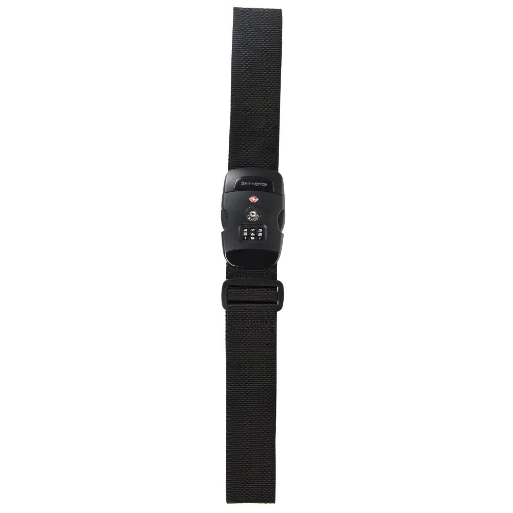 Ιμάντας Βαλίτσας με 3ψήφιο Συνδυασμό Samsonite Luggage Strap/TSA Lock 121313-1041 Black