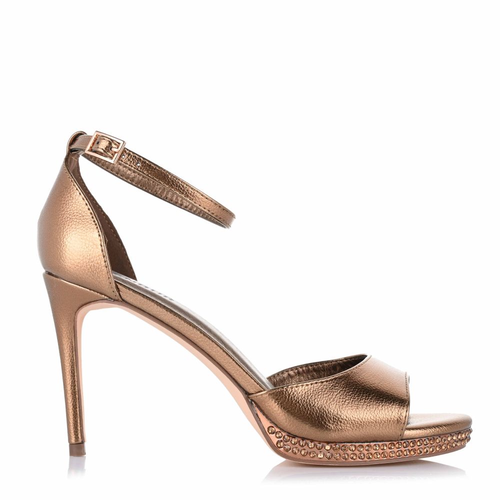 Πέδιλα Menbur 25157 0095 Bronze