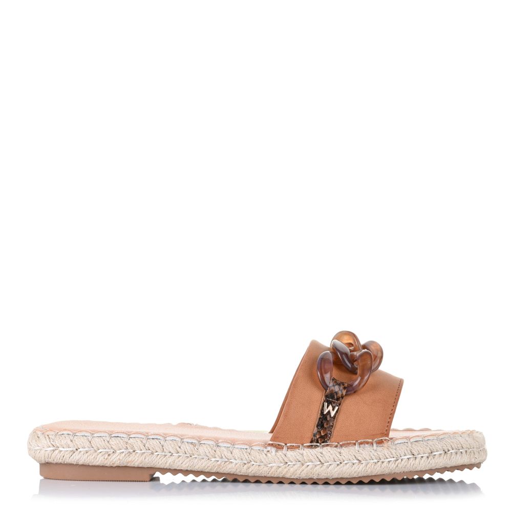 Σανδάλια Wrangler Nellie Slider 20241051.37B Almond