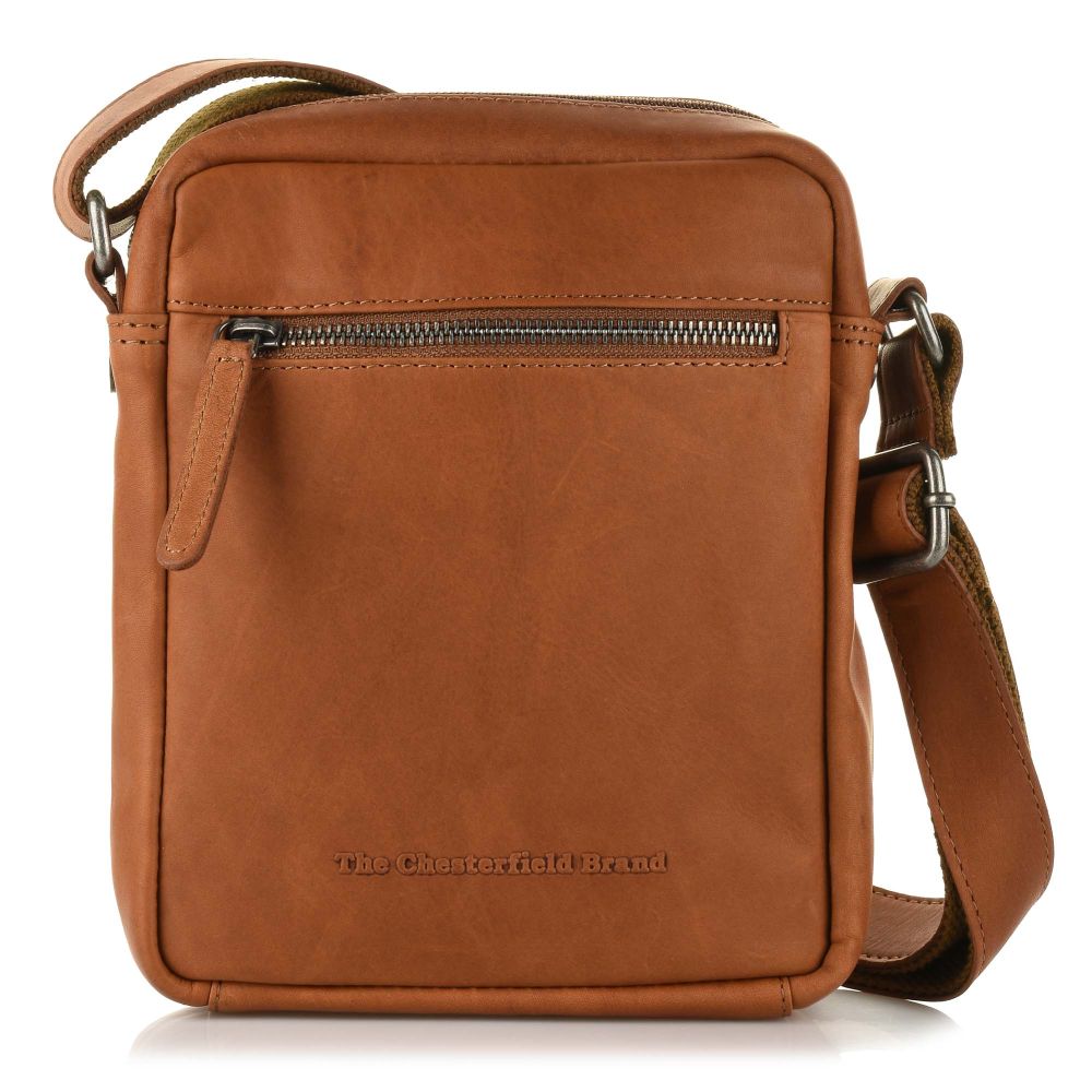 Δερμάτινο Τσαντάκι Χιαστί The Chesterfield Brand Tupa C48.1227 31 Cognac