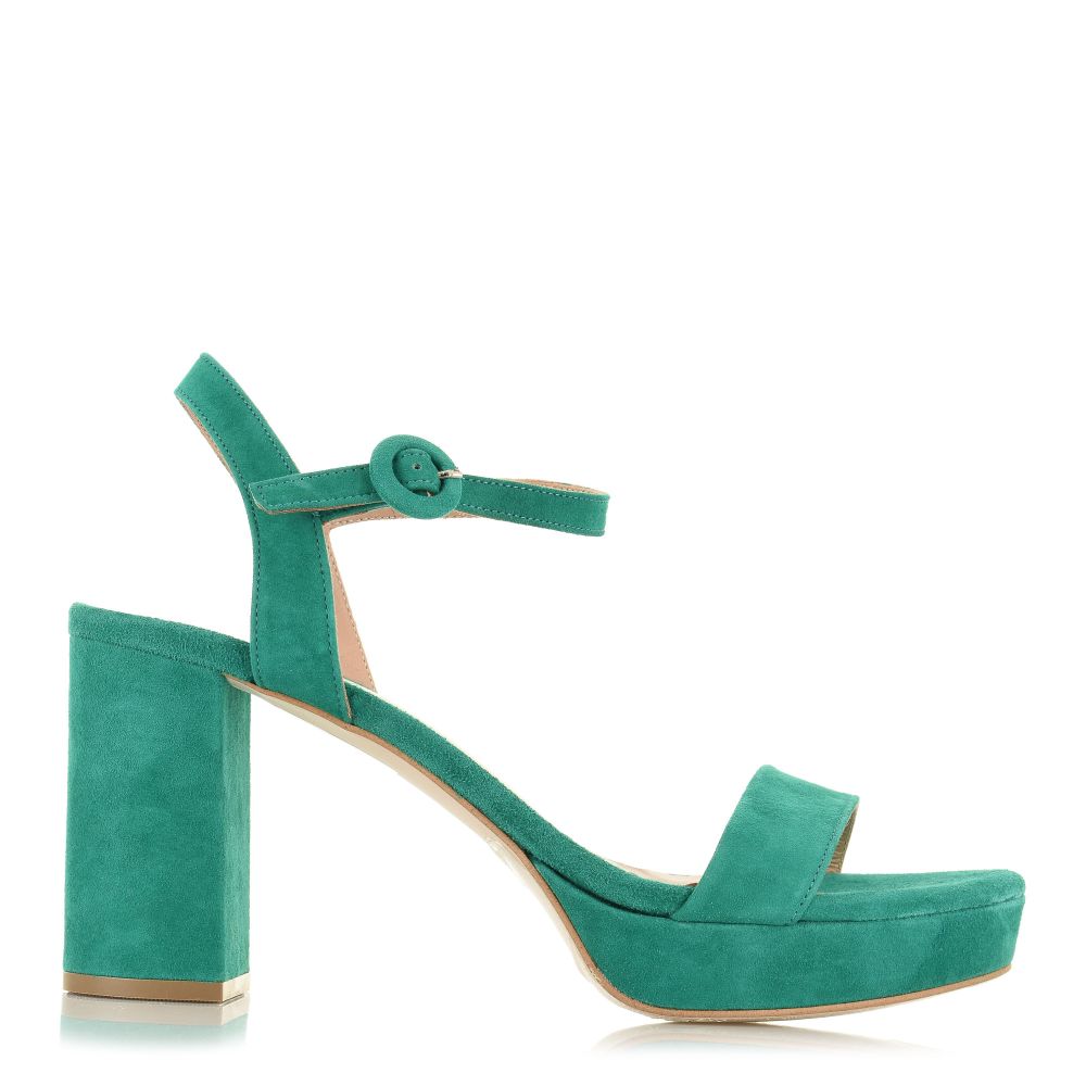 Δερμάτινα Suede Πέδιλα Mourtzi 55/553F16 Giver