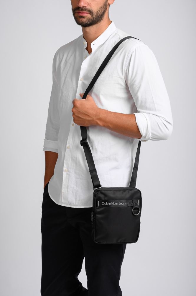 Τσαντάκι Χιαστί Calvin Klein K50K509817 Black