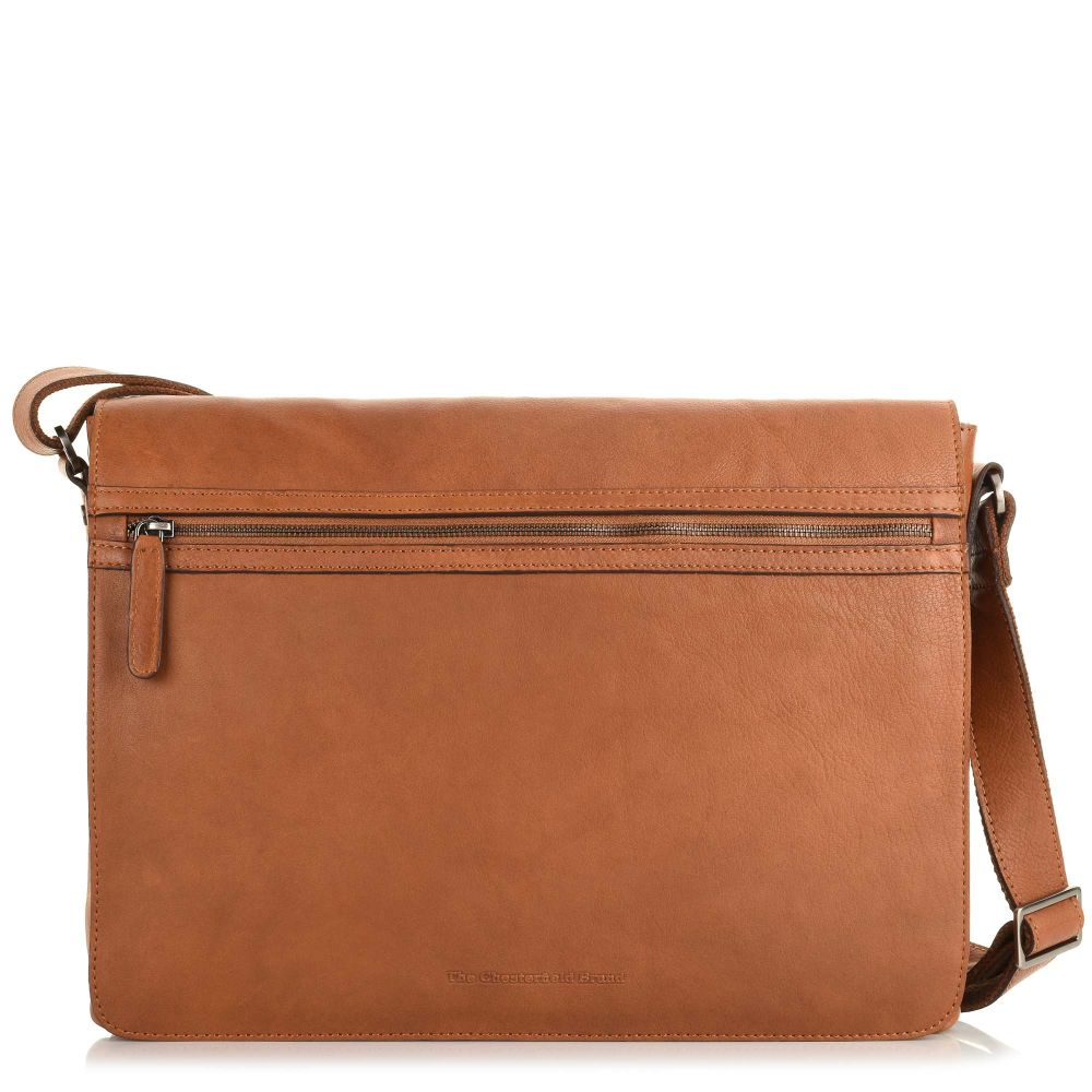 Δερμάτινη Τσάντα Ταχυδρόμου The Chesterfield Brand Marley C48.1110 31 Cognac