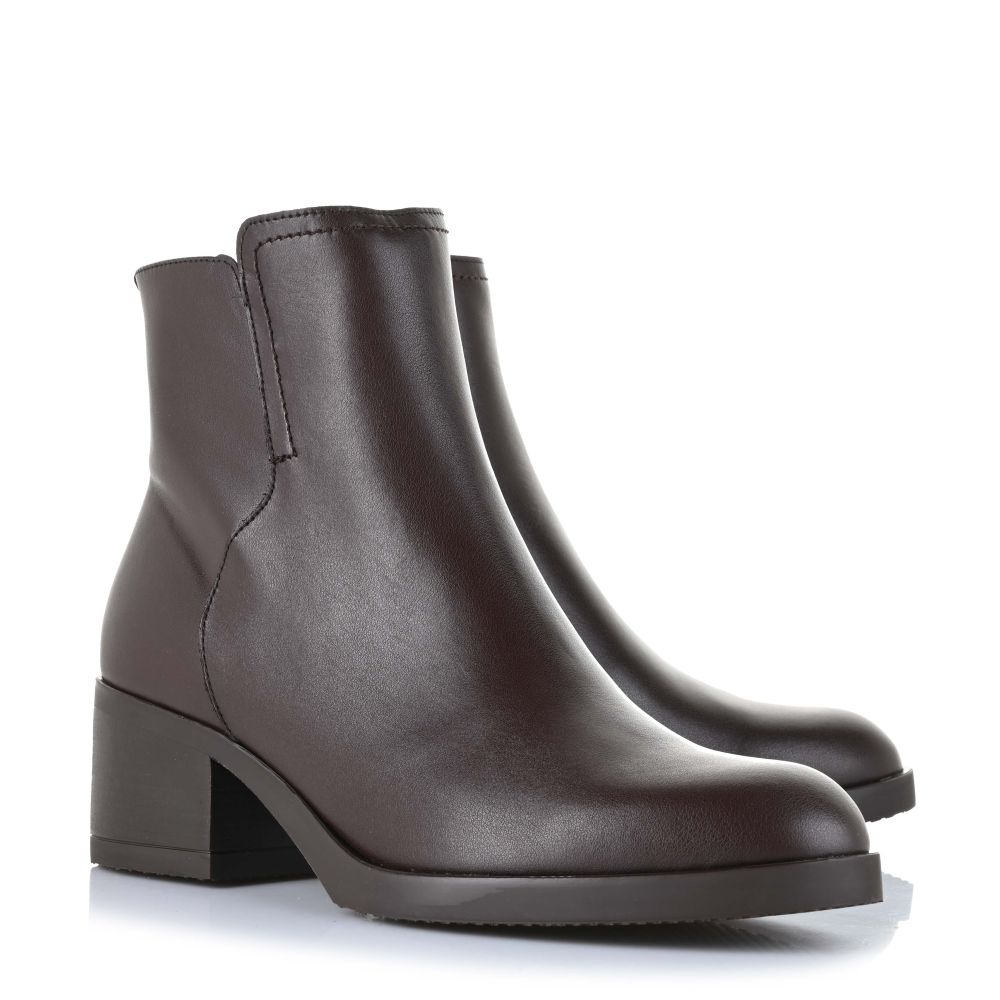 Δερμάτινα Ankle Μποτάκια Wonders Cloe G-6240 Testa