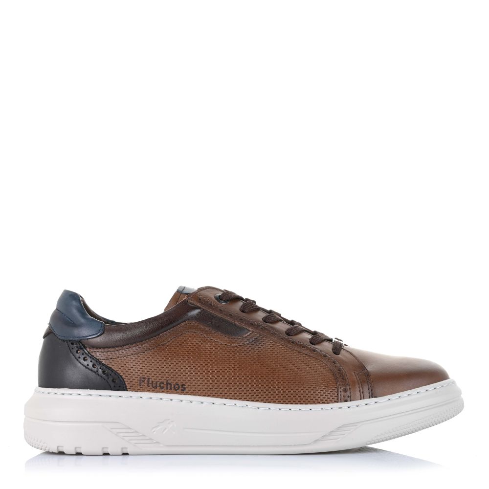 Δερμάτινα Sneakers Fluchos Arion F2013 504429 Καφέ