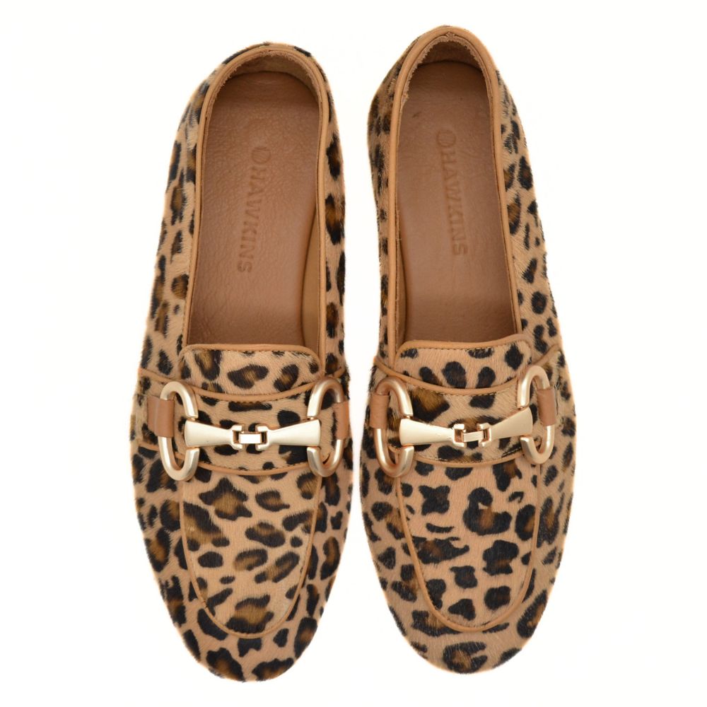 HAWKINS ΓΥΝΑΙΚΕΙΟ ΔΕΡΜΑΤΙΝΟ LOAFER A05 Y224 LEO GEOMETRIC