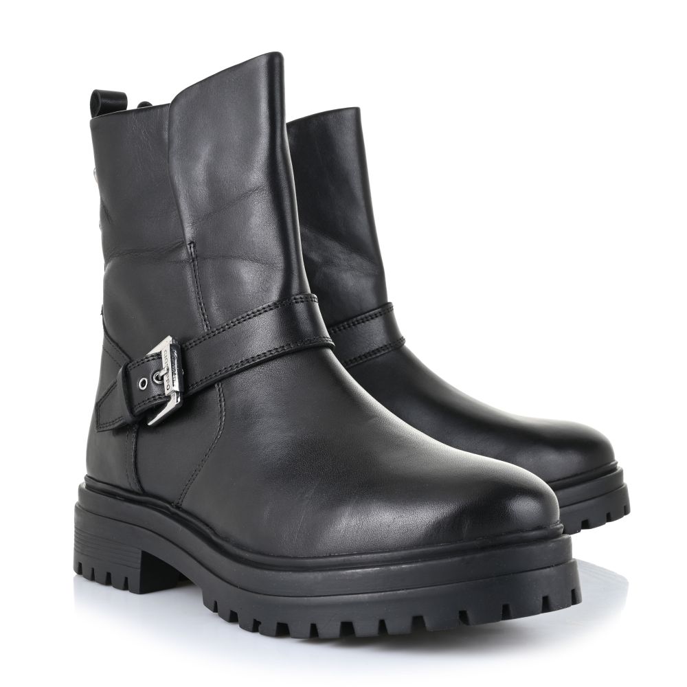 Δερμάτινα Μποτάκια Gioseppo Sibirien 73252 Black