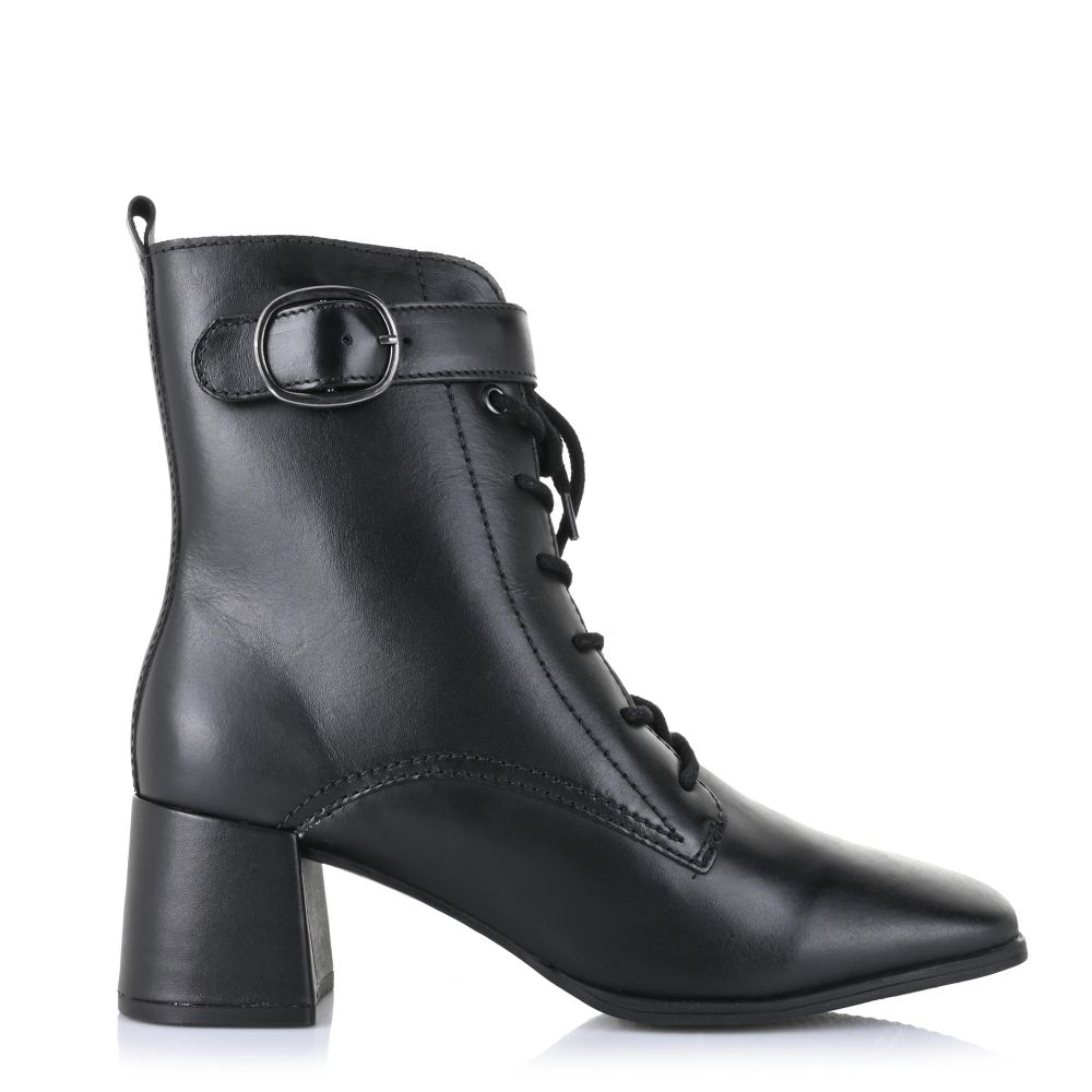Δερμάτινα Μποτάκια Unveil 362604 7 Black