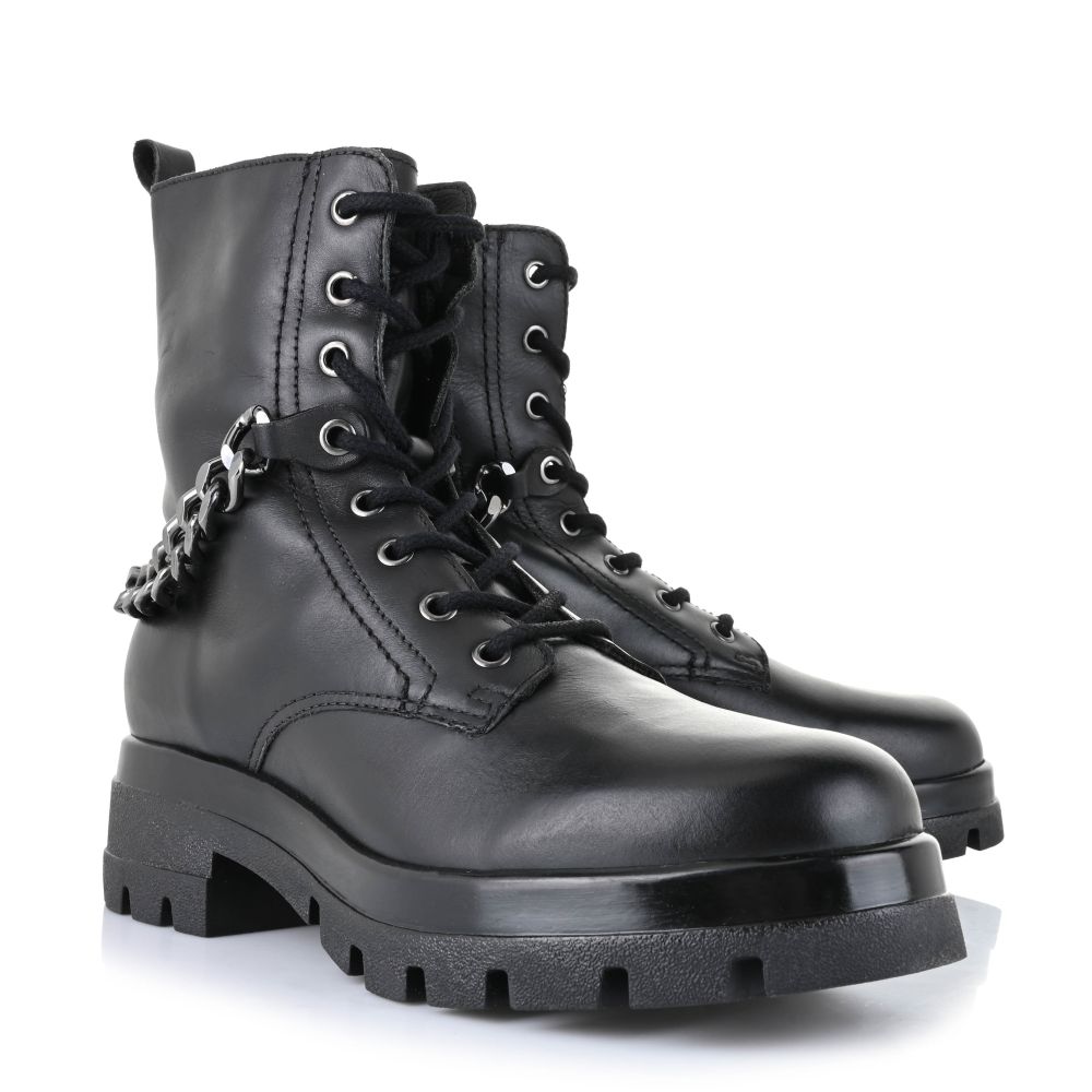 Δερμάτινα Μποτάκια Unveil 362901 1 Black