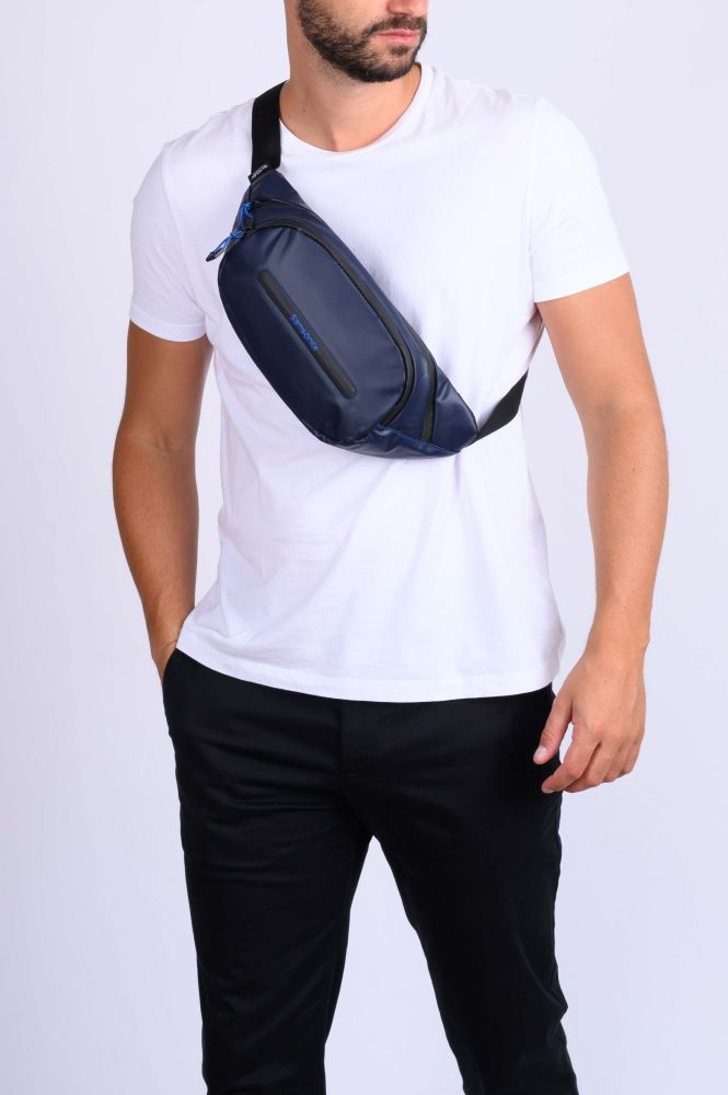 Τσαντάκι Μέσης Samsonite Ecodiver Belt Bag 140879-2165 Blue Nights