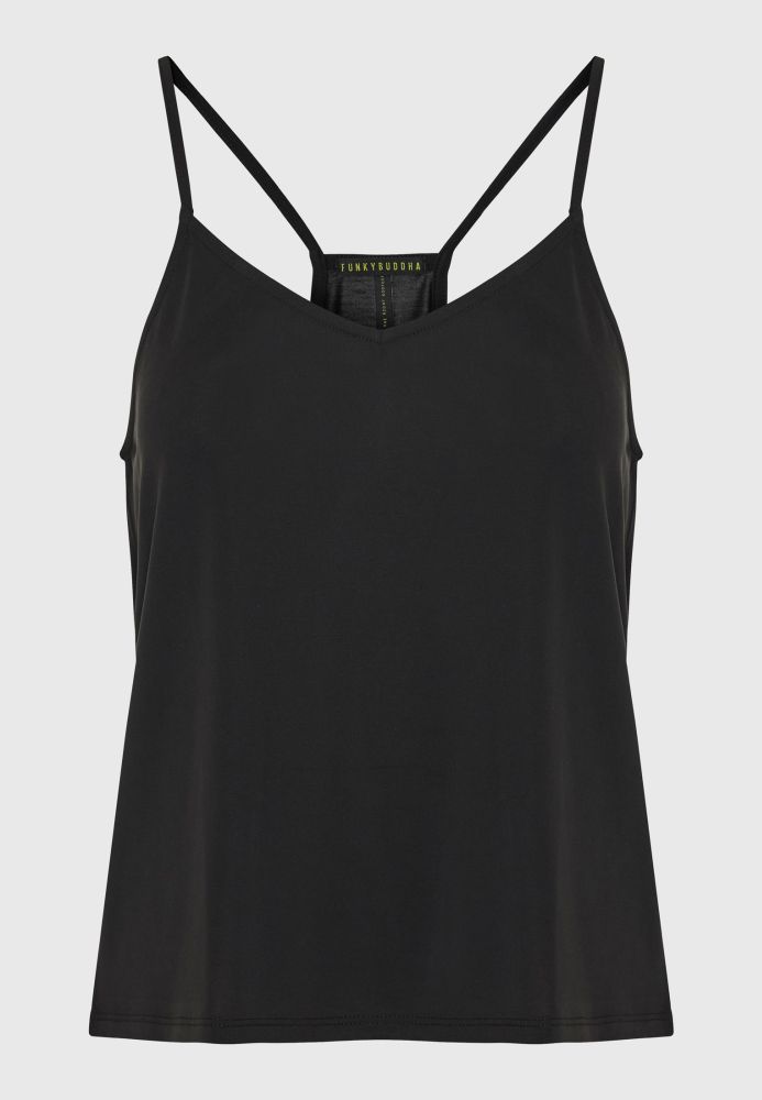 Shell top με ανοιχτή πλάτη