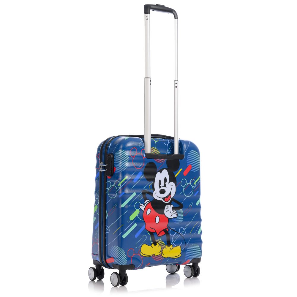 Παιδική Βαλίτσα Σκληρή Καμπίνας American Tourister Wavebreaker Disney Spinner 55 152579-9845 Mickey Future Pop
