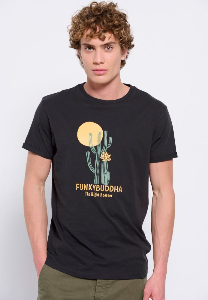T-shirt από οργανικό βαμβάκι με τύπωμα