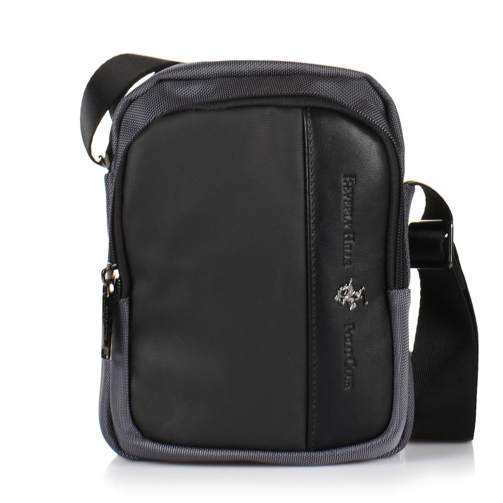 Τσαντάκι Χιαστί Beverly Hills Polo Club Miami BH-1371 Grigio