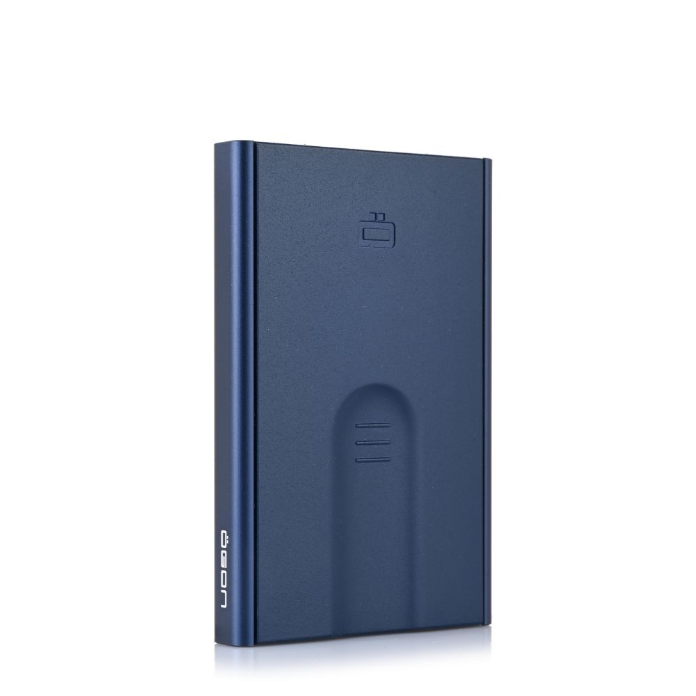 Μεταλλική Καρτοθήκη Ögon Designs Slider RFID Safe Navy Blue