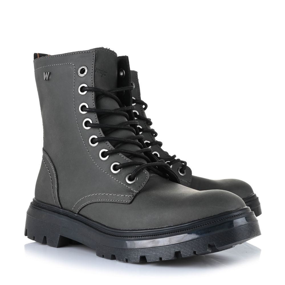 Μποτάκια Wrangler Dakota Women High 20243062.10K Pewter