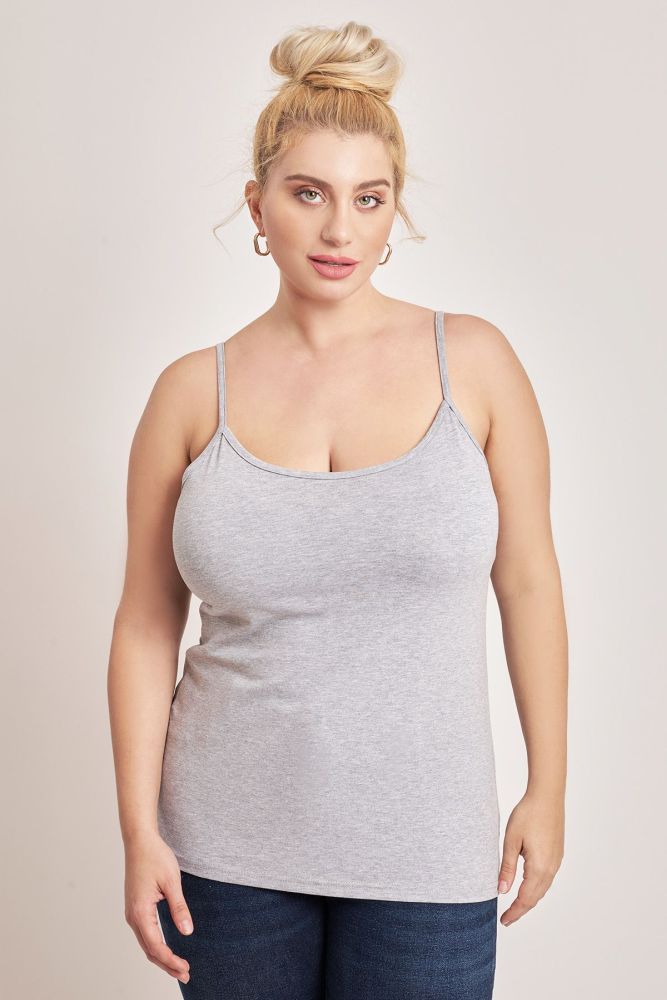 Basic viscose τοπ με τιράντες