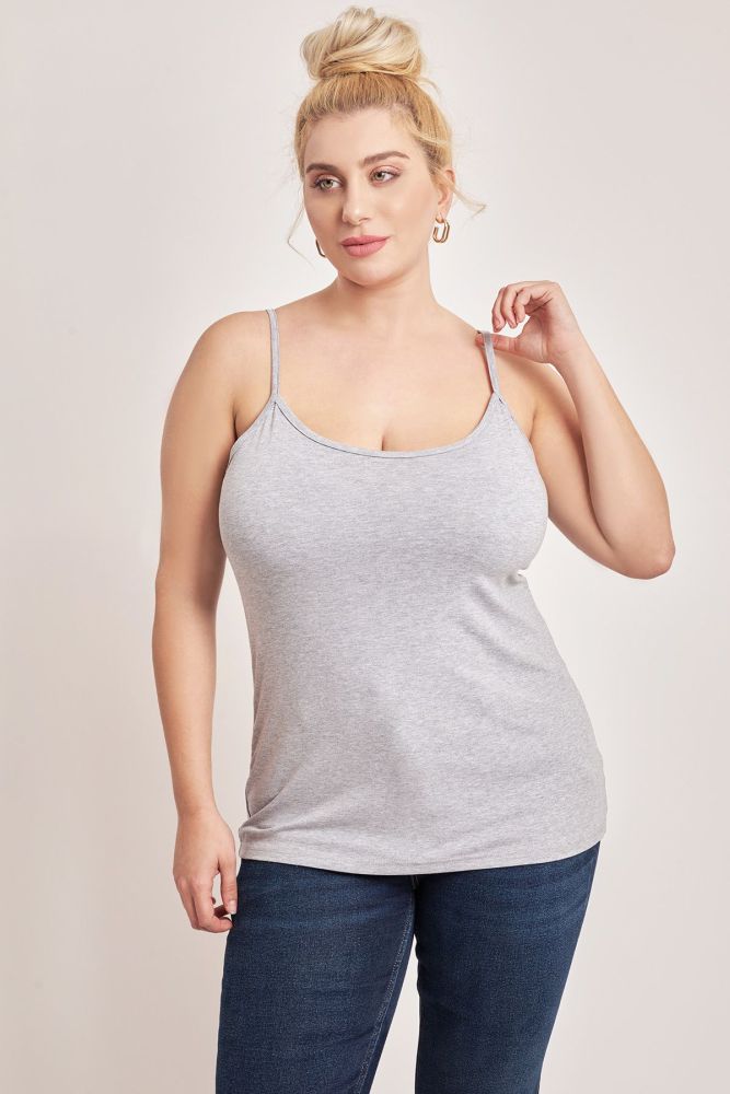 Basic viscose τοπ με τιράντες