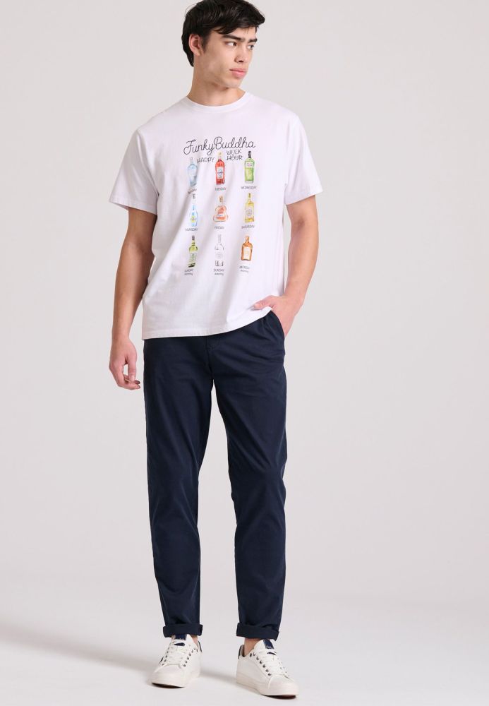 T-shirt με weekly plan τύπωμα