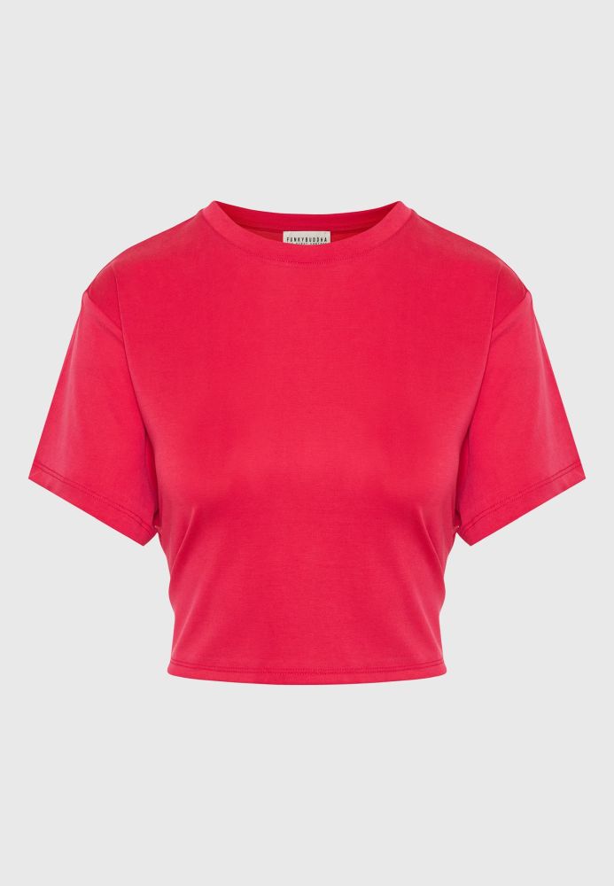 Γυναικείο t-shirt με δέσιμο στην πλάτη
