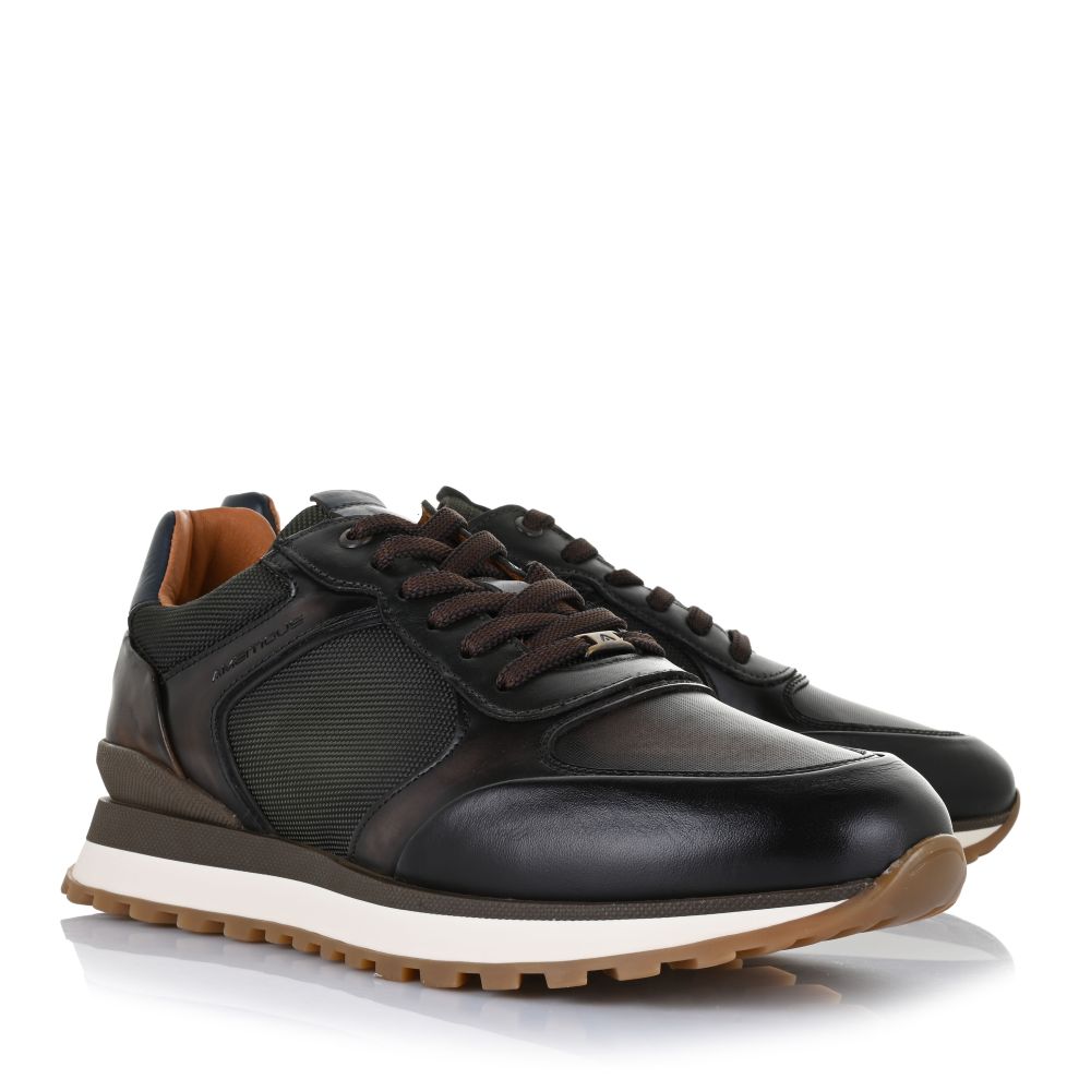 Δερμάτινα Sneakers Ambitious 13140-5913AM Tdm/Kaki