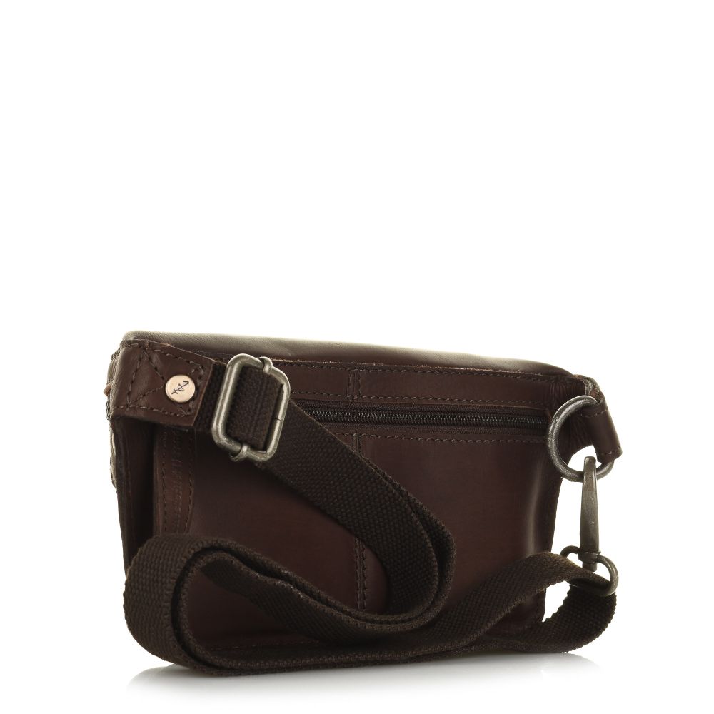 Δερμάτινο Τσαντάκι Μέσης The Chesterfield Brand Toronto C23.1021 01 Brown